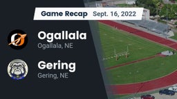 Recap: Ogallala  vs. Gering  2022