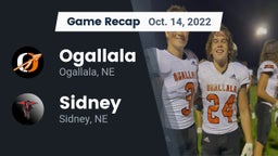 Recap: Ogallala  vs. Sidney  2022