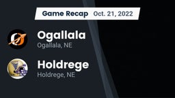 Recap: Ogallala  vs. Holdrege  2022
