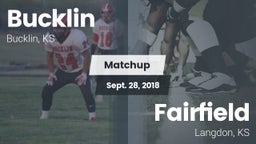 Matchup: Bucklin vs. Fairfield  2017