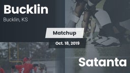 Matchup: Bucklin vs. Satanta  2019