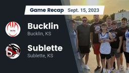 Recap: Bucklin vs. Sublette  2023