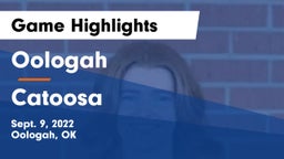 Oologah  vs Catoosa Game Highlights - Sept. 9, 2022