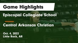 Episcopal Collegiate School vs Central Arkansas Christian Game Highlights - Oct. 4, 2022