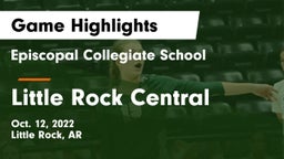 Episcopal Collegiate School vs Little Rock Central  Game Highlights - Oct. 12, 2022