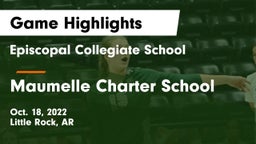 Episcopal Collegiate School vs Maumelle Charter School Game Highlights - Oct. 18, 2022