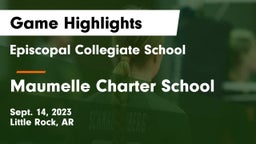 Episcopal Collegiate School vs Maumelle Charter School Game Highlights - Sept. 14, 2023