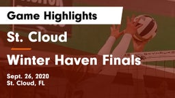 St. Cloud  vs Winter Haven Finals Game Highlights - Sept. 26, 2020