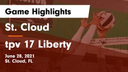 St. Cloud  vs tpv 17 Liberty Game Highlights - June 28, 2021