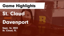 St. Cloud  vs Davenport  Game Highlights - Sept. 16, 2022