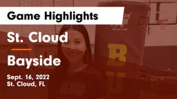 St. Cloud  vs Bayside  Game Highlights - Sept. 16, 2022