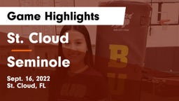 St. Cloud  vs Seminole Game Highlights - Sept. 16, 2022