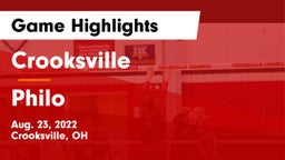 Crooksville  vs Philo  Game Highlights - Aug. 23, 2022
