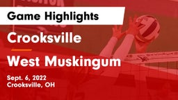 Crooksville  vs West Muskingum  Game Highlights - Sept. 6, 2022