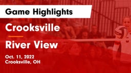 Crooksville  vs River View  Game Highlights - Oct. 11, 2022