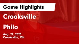 Crooksville  vs Philo  Game Highlights - Aug. 22, 2023