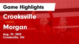 Crooksville  vs Morgan  Game Highlights - Aug. 29, 2023