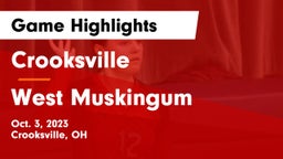 Crooksville  vs West Muskingum  Game Highlights - Oct. 3, 2023