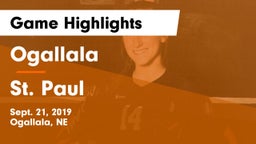 Ogallala  vs St. Paul  Game Highlights - Sept. 21, 2019