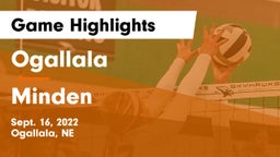 Ogallala  vs Minden  Game Highlights - Sept. 16, 2022
