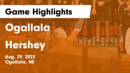 Ogallala  vs Hershey  Game Highlights - Aug. 29, 2023