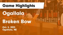 Ogallala  vs Broken Bow  Game Highlights - Oct. 5, 2023
