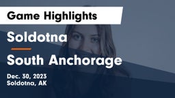Soldotna  vs South Anchorage Game Highlights - Dec. 30, 2023