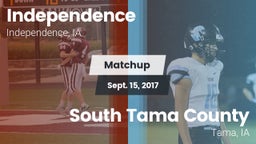 Matchup: Independence High vs. South Tama County  2017