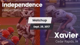 Matchup: Independence High vs. Xavier  2017