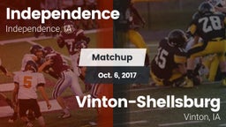Matchup: Independence High vs. Vinton-Shellsburg  2017