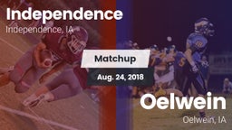 Matchup: Independence High vs. Oelwein  2018