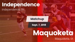 Matchup: Independence High vs. Maquoketa  2018