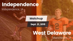 Matchup: Independence High vs. West Delaware  2018