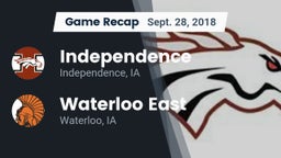 Recap: Independence  vs. Waterloo East  2018