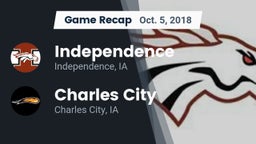 Recap: Independence  vs. Charles City  2018