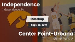 Matchup: Independence High vs. Center Point-Urbana  2019