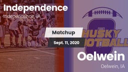 Matchup: Independence High vs. Oelwein  2020