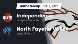 Recap: Independence  vs. North Fayette Valley 2020
