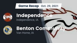 Recap: Independence  vs. Benton Community 2021