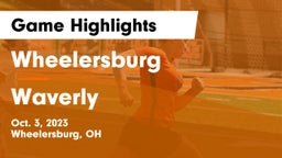 Wheelersburg  vs Waverly  Game Highlights - Oct. 3, 2023