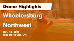 Wheelersburg  vs Northwest  Game Highlights - Oct. 18, 2023