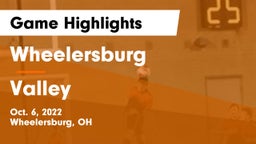 Wheelersburg  vs Valley  Game Highlights - Oct. 6, 2022