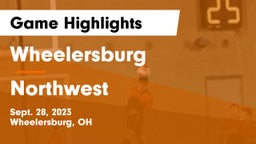 Wheelersburg  vs Northwest  Game Highlights - Sept. 28, 2023