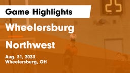 Wheelersburg  vs Northwest  Game Highlights - Aug. 31, 2023