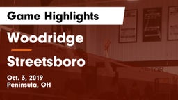 Woodridge  vs Streetsboro  Game Highlights - Oct. 3, 2019