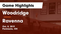 Woodridge  vs Ravenna  Game Highlights - Oct. 8, 2019