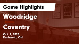 Woodridge  vs Coventry  Game Highlights - Oct. 1, 2020