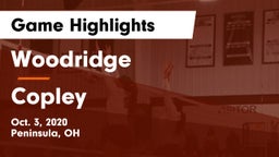 Woodridge  vs Copley  Game Highlights - Oct. 3, 2020