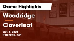 Woodridge  vs Cloverleaf  Game Highlights - Oct. 8, 2020