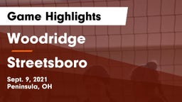 Woodridge  vs Streetsboro  Game Highlights - Sept. 9, 2021